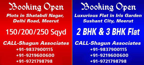 Plots at shatabdi nagar and Rohta Road Meerut